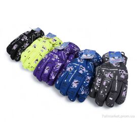 Рукавички для дітей Зима 4M mix (12 шт. р.сітка5-6) "TUZZI" недорого оптом від прямого постачальника