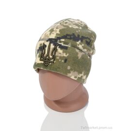 Шапка чоловіча Зима 6-02 green (5 шт. р.сіткаOne size) "TUZZI" недорого оптом від прямого постачальника