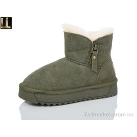 Фотография Угги детские утепленные зима A-L864-3-С (8 пар р.33-38) "Lilin" недорого оптом от прямого поставщика