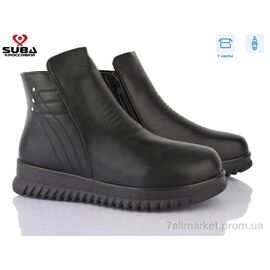 Черевики жіночі стильні Зима N601 (8 пар р.37-42) "SUBA" недорого оптом від прямого постачальника