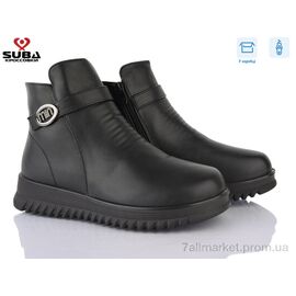 Черевики жіночі стильні Зима N605 (8 пар р.37-42) "SUBA" недорого оптом від прямого постачальника