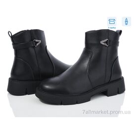 Черевики жіночі стильні Зима XF01-21-6 (6 пар р.36-41) "Xifa" недорого оптом від прямого постачальника