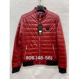 Фотография Куртка мужская демисезонная стеганная эко кожа размеры 48-56 (2цв) "MODY" недорого от прямого поставщика