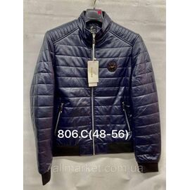 Фотография Куртка мужская демисезонная стеганная эко кожа размеры 48-56  "MODY" недорого от прямого поставщика