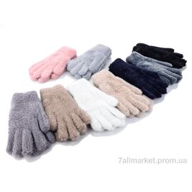 Рукавички жіночі Зима 817 mix (12 шт. р.сіткаOne size) "KUINH" недорого оптом від прямого постачальника