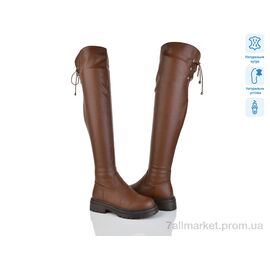 Ботфорти жіночі Зима L418-3M (6 пар р.36-40) "Lino Marano" недорого оптом від прямого постачальника