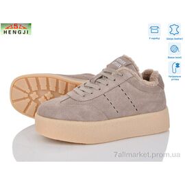 Фотография Кроссовки женские модные зима 633-5 (8 пар р.36-41) "HENGJI-ELENA" недорого оптом от прямого поставщика