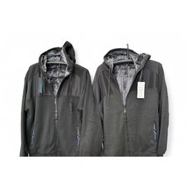 Кофта спортивна чоловіча E548 grey р.2XL-6XL "Essa" недорого оптом від прямого постачальника