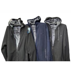 Кофта спортивна чоловіча E549 black р.2XL-6XL "Essa" недорого оптом від прямого постачальника