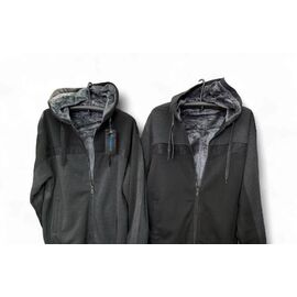 Кофта спортивна чоловіча E552 grey р.2XL-6XL "Essa" недорого оптом від прямого постачальника