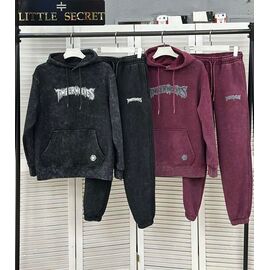 Костюм спортивний жіночий 500240 black р.M-2XL "Little Secret" недорого оптом від прямого постачальника