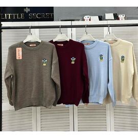 Фотография Свитер женский 8429 l.blue р.one size "Little Secret" недорого оптом от прямого поставщика