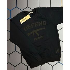 Светр чоловічий 4906 black р.S-2XL "Alex Clothes" недорого оптом від прямого постачальника