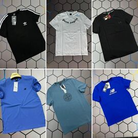 Футболка чоловіча 4949 l.blue р.S-2XL "Alex Clothes" недорого оптом від прямого постачальника