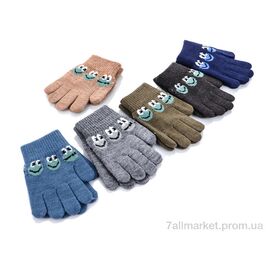 Рукавички для дітей Весна/осінь A631M mix old (12 шт. р.сітка3-5) "KUINH" недорого оптом від прямого постачальника