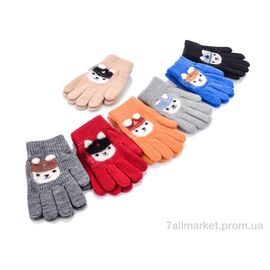 Рукавички для дітей Весна/осінь A618S mix old (12 шт. р.сітка3-5) "KUINH" недорого оптом від прямого постачальника