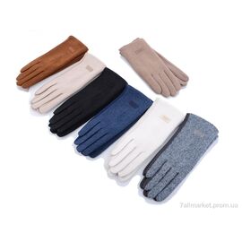 Фотография Перчатки женские Весна/осень Кашим. 3 mix (12 шт. р.сетка 6,5-8,5) "KUINH" недорого оптом от прямого поставщика
