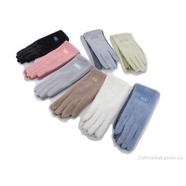 Фотография Перчатки женские Весна/осень F4 mix (12 шт. р.сетка 6,5-8,5) "KUINH" недорого оптом от прямого поставщика