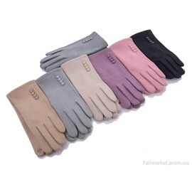 Рукавички жіночі Весна/осінь DR003 mix (12 шт. р.сітка6,5-8,5) "KUINH" недорого оптом від прямого постачальника