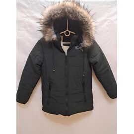 Курка дитяча зимова на хлопчика GN23 black р.6-10 "ZERO" недорого оптом від прямого постачальника