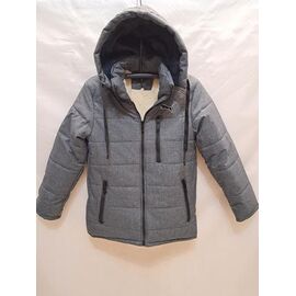 Фотография Курка детская зимняя на мальчика GN40 grey р.11-16 "ZERO" недорого оптом от прямого поставщика