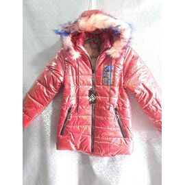 Фотография Курка детская зимняя на девочку GN51 pink р.6-10 "ZERO" недорого оптом от прямого поставщика