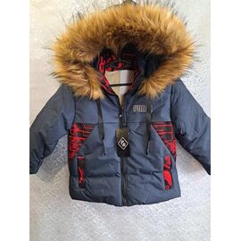 Фотография Курка детская зимняя на мальчика 2230 blue р.2-6 "ZERO" недорого оптом от прямого поставщика