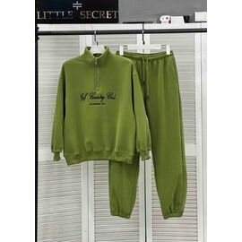 Фотография Костюм спортивный женский K004 green р.M-XL "Little Secret" недорого оптом от прямого поставщика