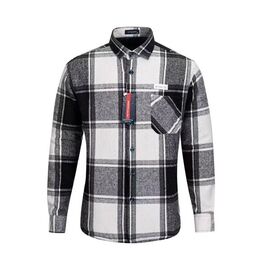 Сорочка чоловіча тепла W2504 black р.XL-5XL "Verton" недорого оптом від прямого постачальника