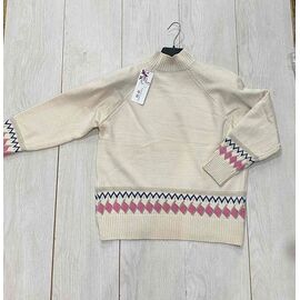 Фотография Свитер женский ZV964 l.beige р.one size "Zalov" недорого оптом от прямого поставщика