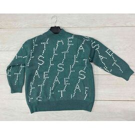 Фотография Свитер женский ZV967 green р.one size "Zalov" недорого оптом от прямого поставщика