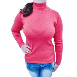 Фотография Гольф женский 3136 pink байка р.S-3XL "Алия" недорого оптом от прямого поставщика