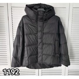 Пальто зимове жіноче 1192 black р.S-M "LOOK" недорого оптом від прямого постачальника