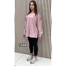 Светр жіночий 1688 pink р.one size "LOOK" недорого оптом від прямого постачальника