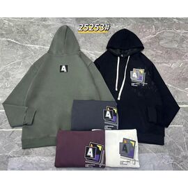 Худи чоловічий 25253 purple р.48-52 "LOOK" недорого оптом від прямого постачальника