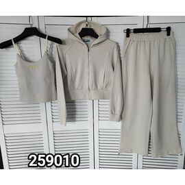 Фотография Костюм спортивный женский тёплый 259010 l.grey р.one size "LOOK" недорого оптом от прямого поставщика