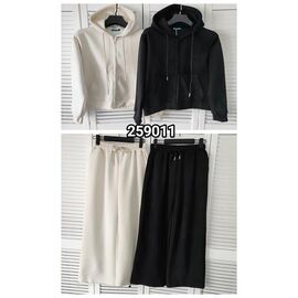 Фотография Костюм спортивный женский тёплый 259011 beige р.42-52 "LOOK" недорого оптом от прямого поставщика