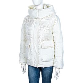 Куртка жіноча зимова 026 (11960) white р.M-2XL "Obuv OK2" недорого оптом від прямого постачальника