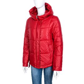 Куртка жіноча демісезонна 1323 (11957) red р.M-2XL "Obuv OK2" недорого оптом від прямого постачальника