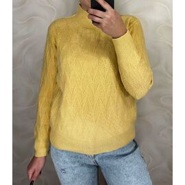 Фотография Гольф женский 24026 yellow р.46-50 "PULSE" недорого оптом от прямого поставщика