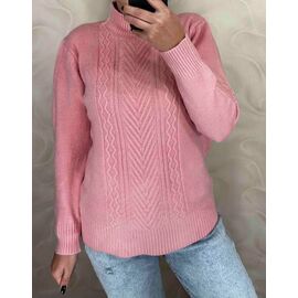 Фотография Гольф женский 24038 pink р.46-50 "PULSE" недорого оптом от прямого поставщика