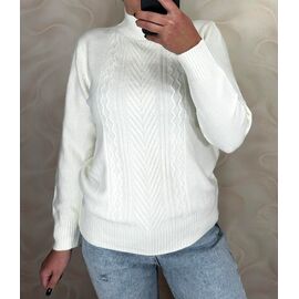 Фотография Гольф женский 25038 white р.46-50 "PULSE" недорого оптом от прямого поставщика