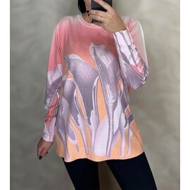 Фотография Гольф женский 25210 peach р.48-54 "PULSE" недорого оптом от прямого поставщика