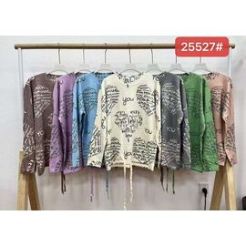 Светр жіночий 25527 grey р.50-54 "PULSE" недорого оптом від прямого постачальника