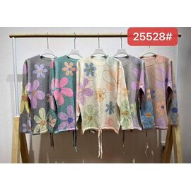 Светр жіночий 25528-1 l.grey р.50-54 "PULSE" недорого оптом від прямого постачальника