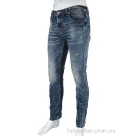 Фотография Джинсы мужские Весна/осень D3002(05869) blue (6 шт. р.сетка 28-36) "Obuvok" недорого оптом от прямого поставщика
