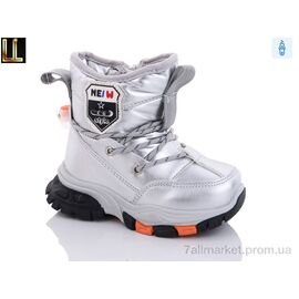 Дутики дитячі утеплені Зима D809-6-3 (8 пар р.22-27) "Lilin" недорого оптом від прямого постачальника