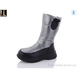 Дутики дитячі утеплені Зима 199-2 (10 пар р.32-37) "Lilin" недорого оптом від прямого постачальника