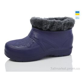 Фотография Галоши женские зима N38 фіолетовий (6 пар р.38-42) "Lot Shoes" недорого оптом от прямого поставщика