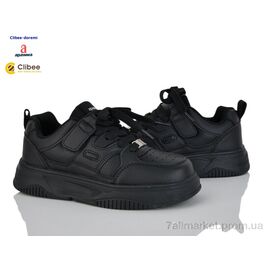 Кросівки дитячі модні Весна/осінь T1215P black (6 пар р.32-37) "Clibee-Doremi" недорого оптом від прямого постачальника